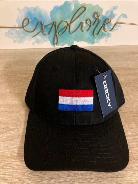 Holland Flag Embroidery Hat