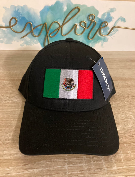 Mexican Flag Embroidery Hat